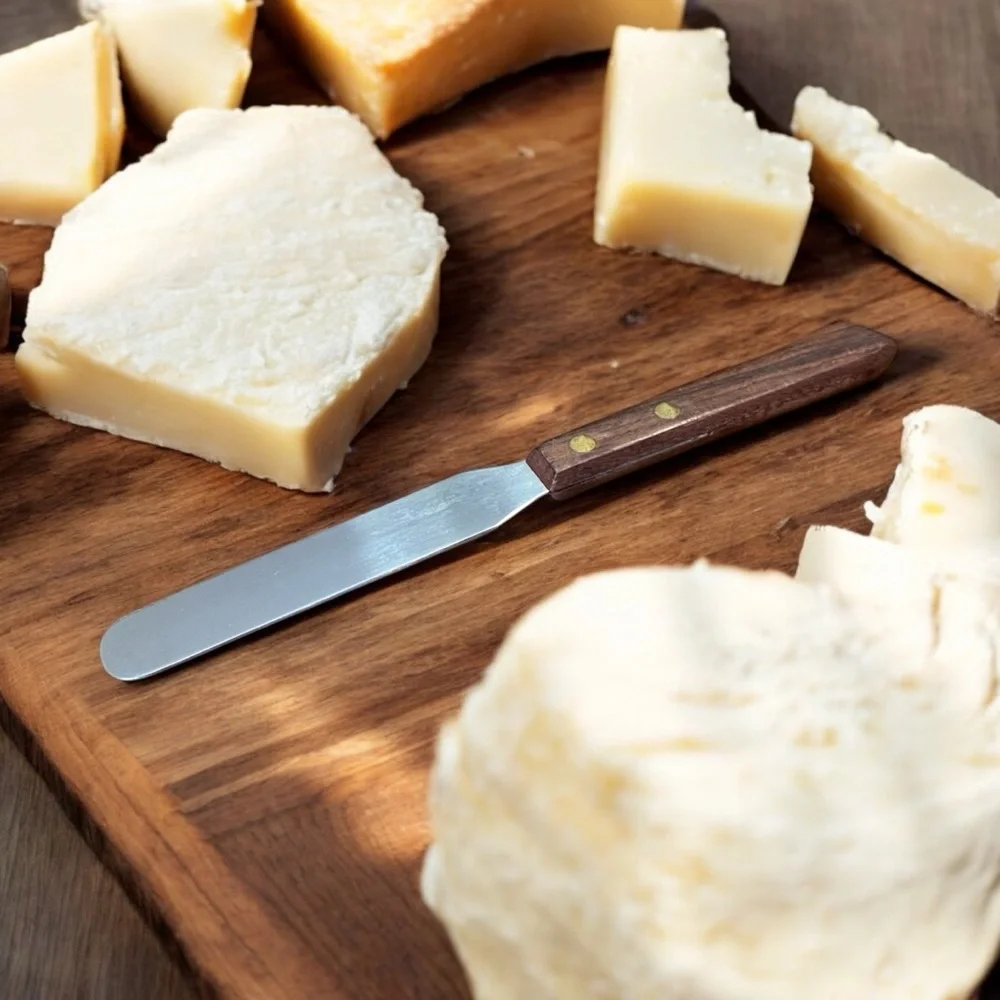 Vintage Parmesan Knife, also known as a snack, cut, and spread knife.